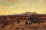 Samuel Colman Desert Encampment Sweden oil painting artist